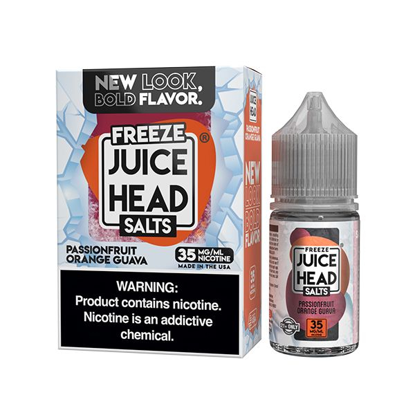 Juice Head Salts Passionfruit Orange Guava Freeze 30mL