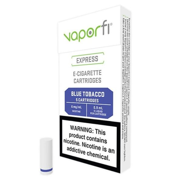 Vaporfi Expresss Blue Tobacco Vape Carts VaporFi