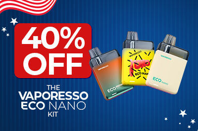 TAKE 40% off The Vaporesso Eco Nano