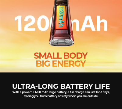 VOOPOO ARGUS G2 MINI 1200mAh Ultra Long Vape Battery Life